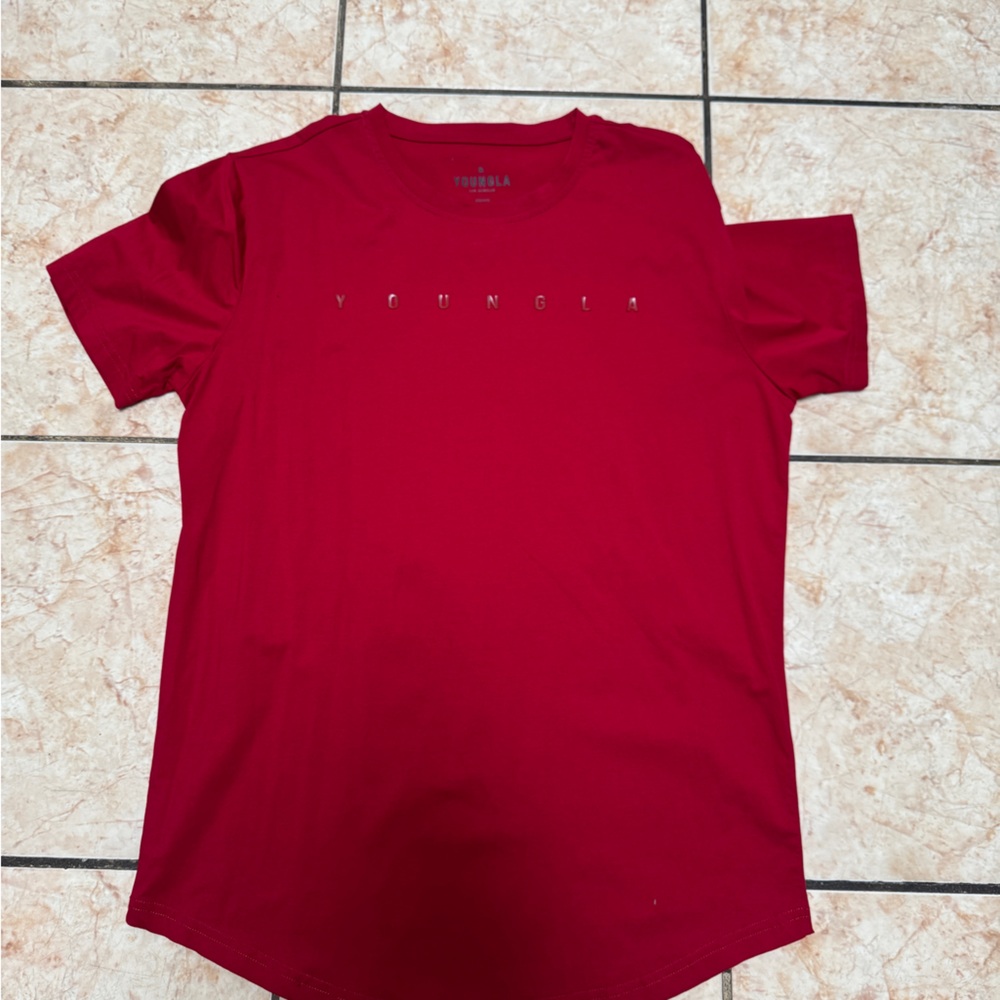 YoungLA Red Short Sleeve Tee